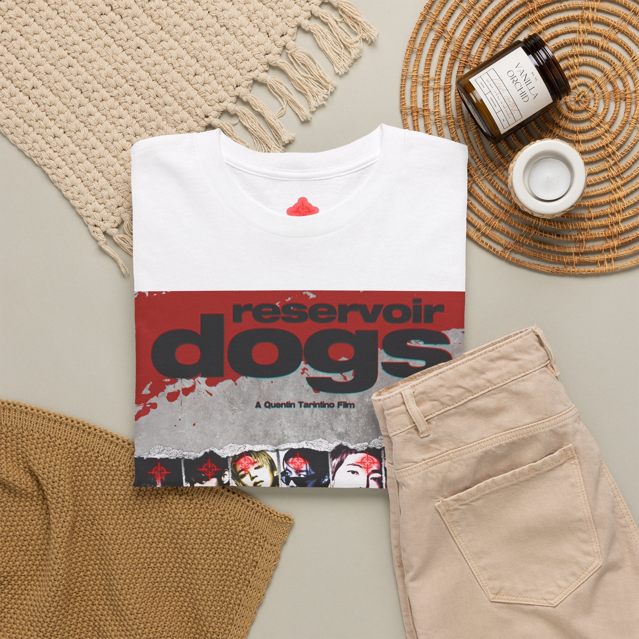 BTS Arirang X Reservoir Dogs Poster Tee | Movie Poster T-Shirt
