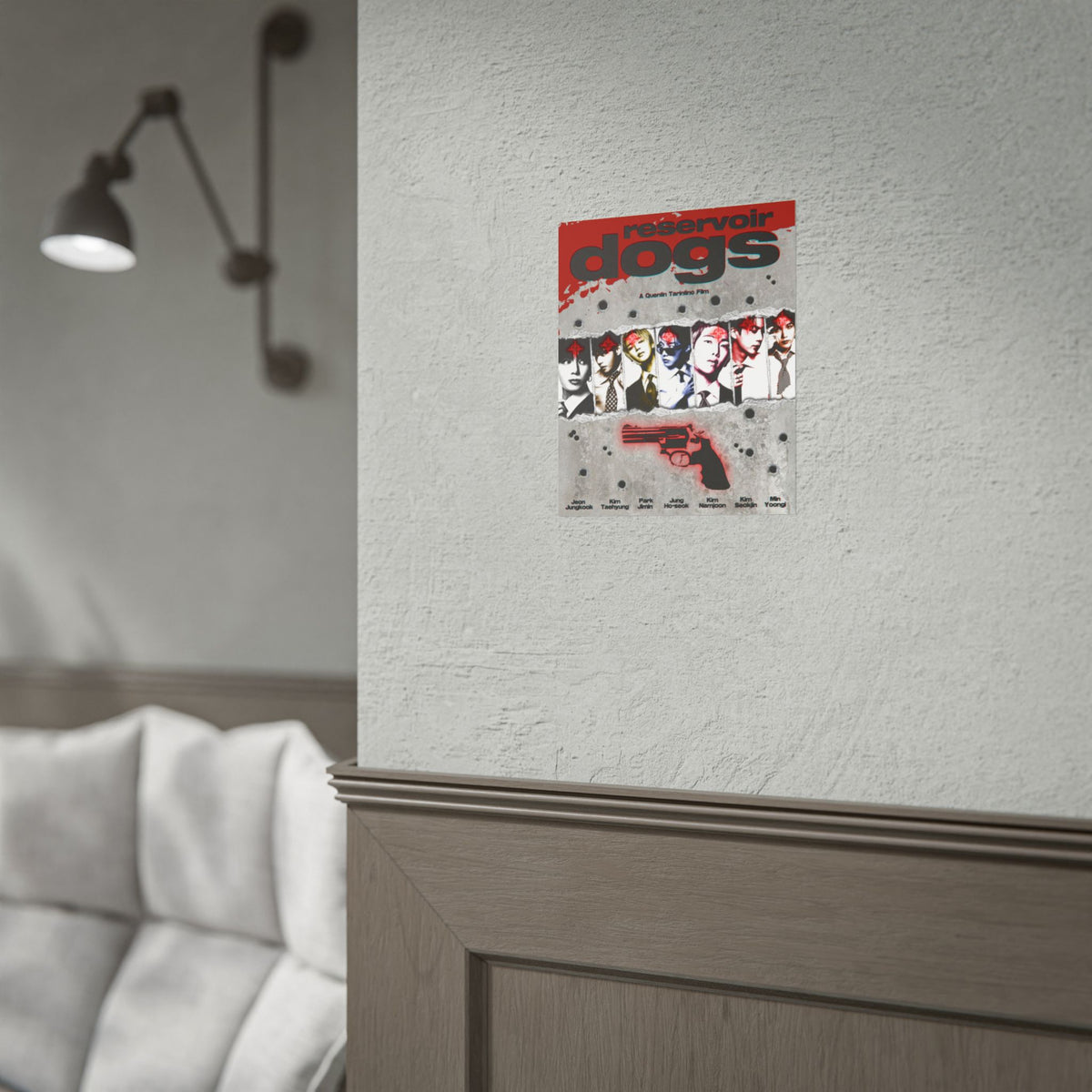 BTS Reservoir Dogs Rolled Poster Bulletproof. ver | Arirang OT7