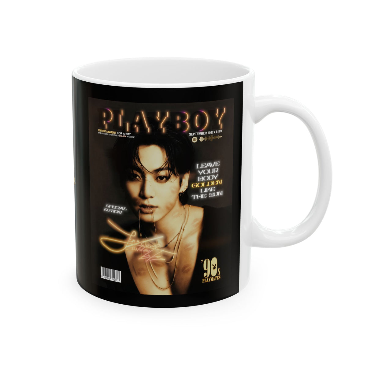 Jeon Jungkook BTS Playboy Mug | Ceramic Coffee Cup
