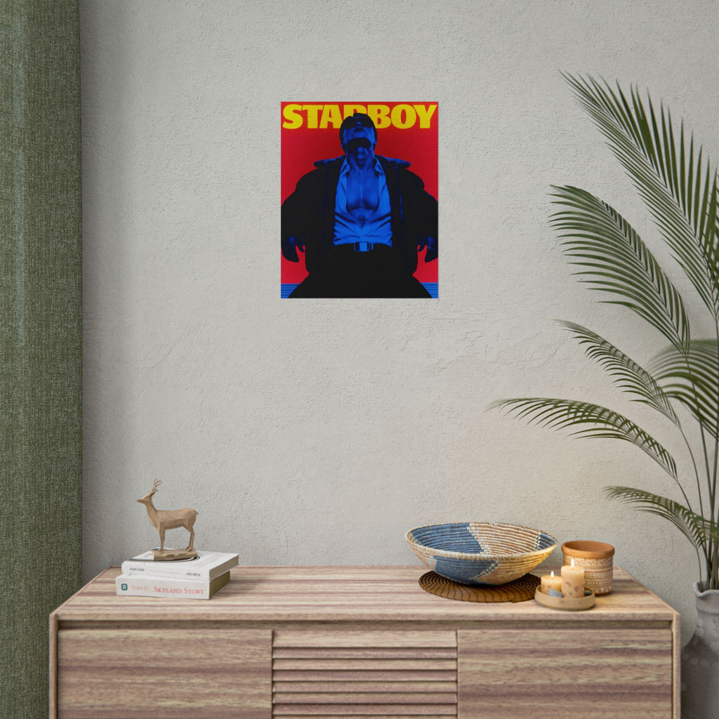 ATEEZ San X Starboy poster Rolled Poster