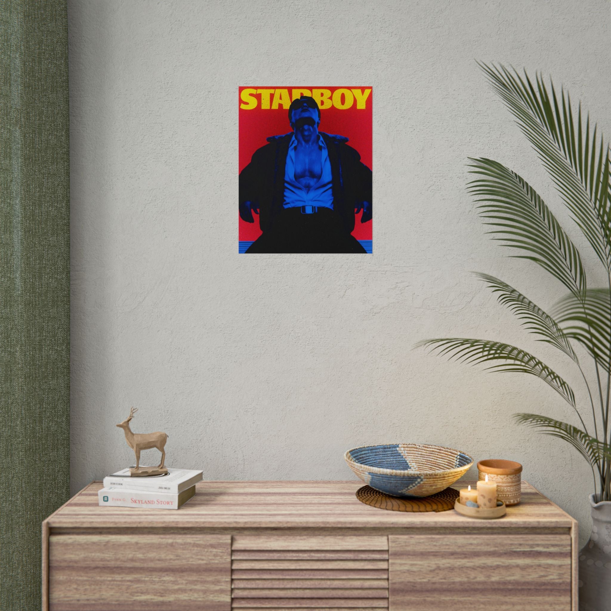 ATEEZ San X Starboy poster Rolled Poster