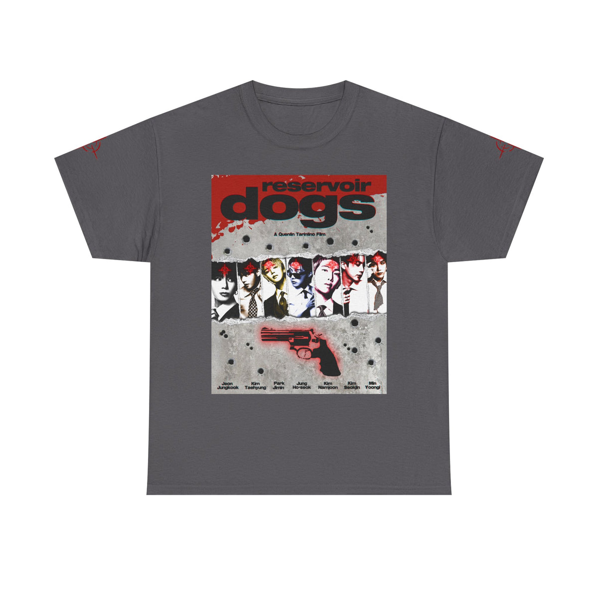 BTS Arirang X Reservoir Dogs Bulletproof ver. Poster Tee | Movie Poster T-Shirt