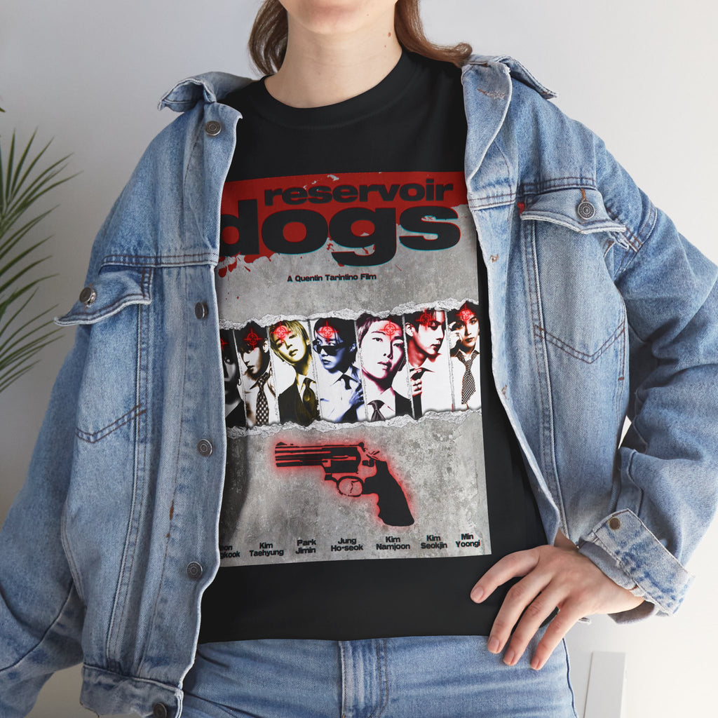 BTS Arirang X Reservoir Dogs Poster Tee | Movie Poster T-Shirt