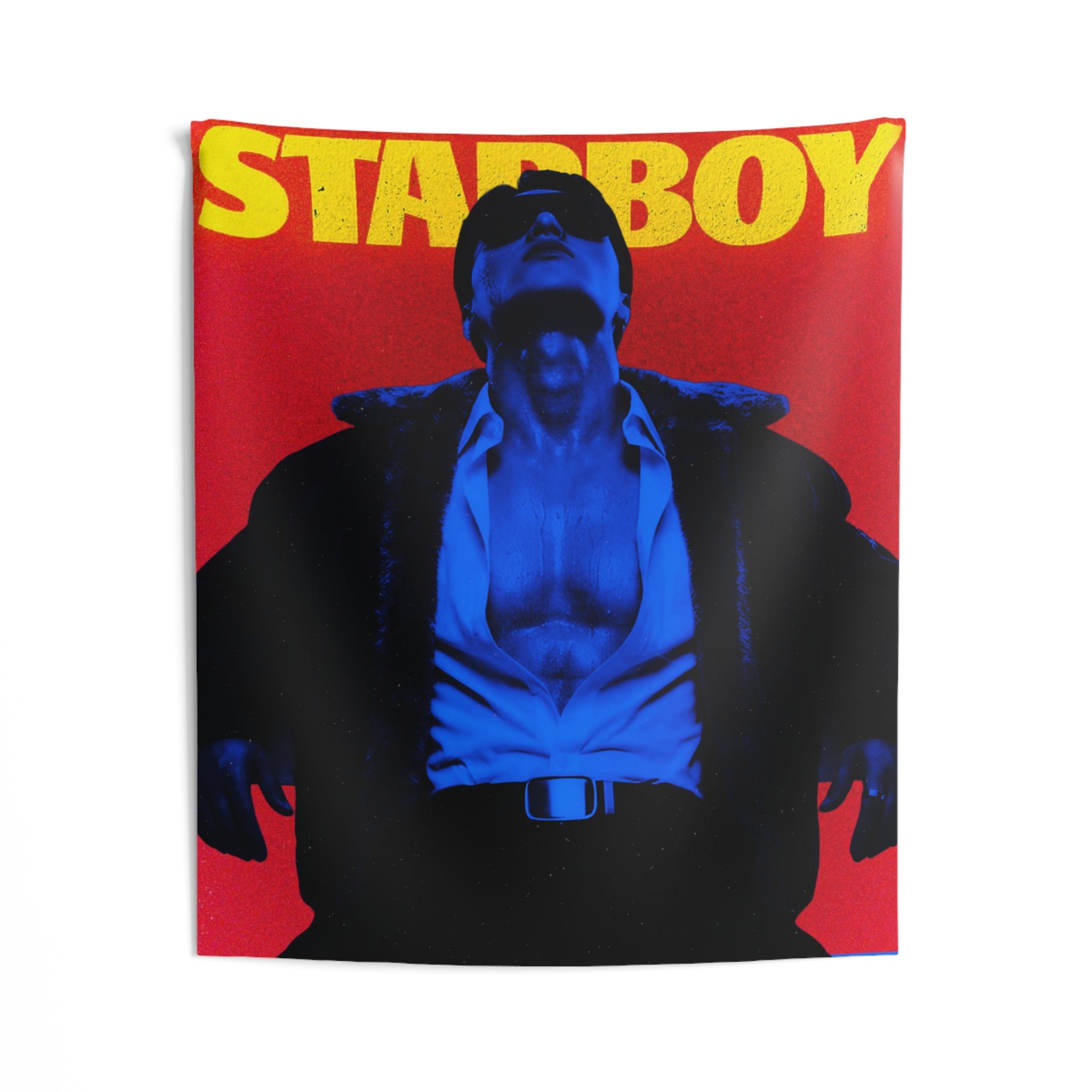 ATEEZ San X Starboy Music Poster Indoor Wall Tapestry