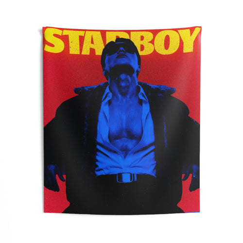 ATEEZ San X Starboy Music Poster Indoor Wall Tapestry