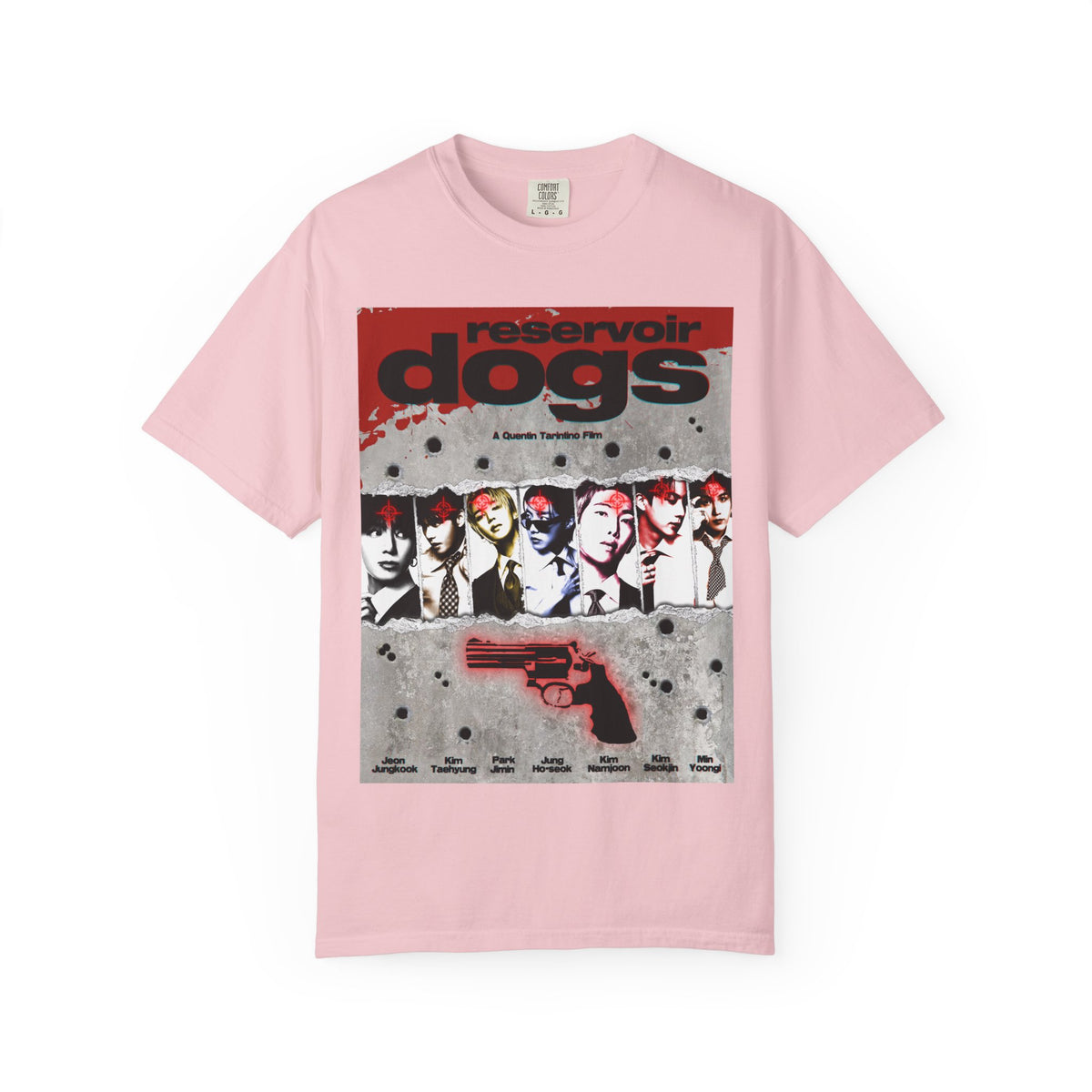 BTS Arirang X Reservoir Dogs Poster T-Shirt Bulletproof Ver.| Movie Poster Graphic Tee