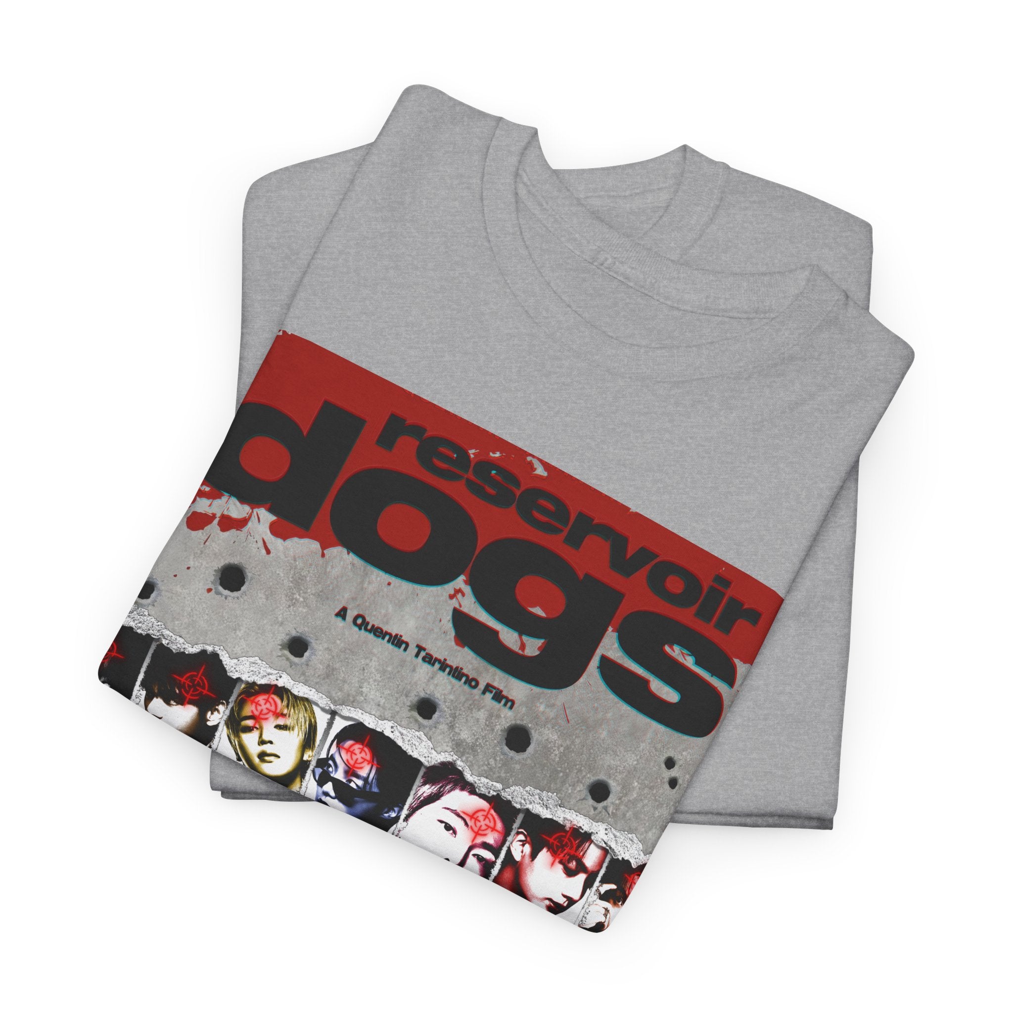 BTS Arirang X Reservoir Dogs Bulletproof ver. Poster Tee | Movie Poster T-Shirt
