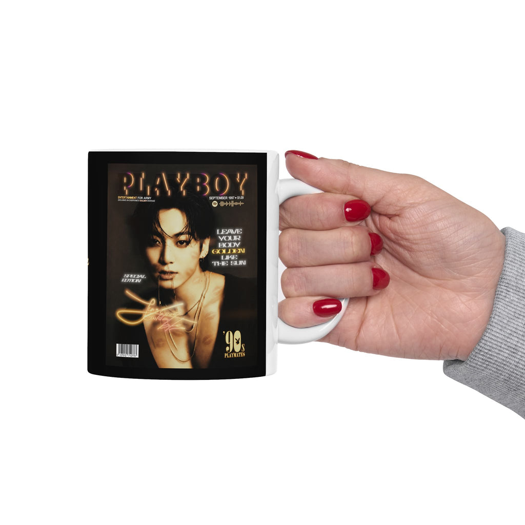 Jeon Jungkook BTS Playboy Mug | Ceramic Coffee Cup