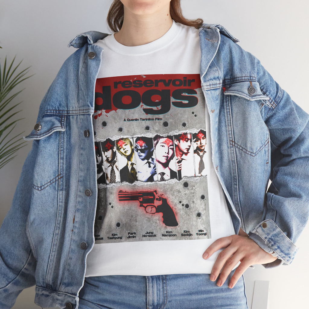 BTS Arirang X Reservoir Dogs Bulletproof ver. Poster Tee | Movie Poster T-Shirt