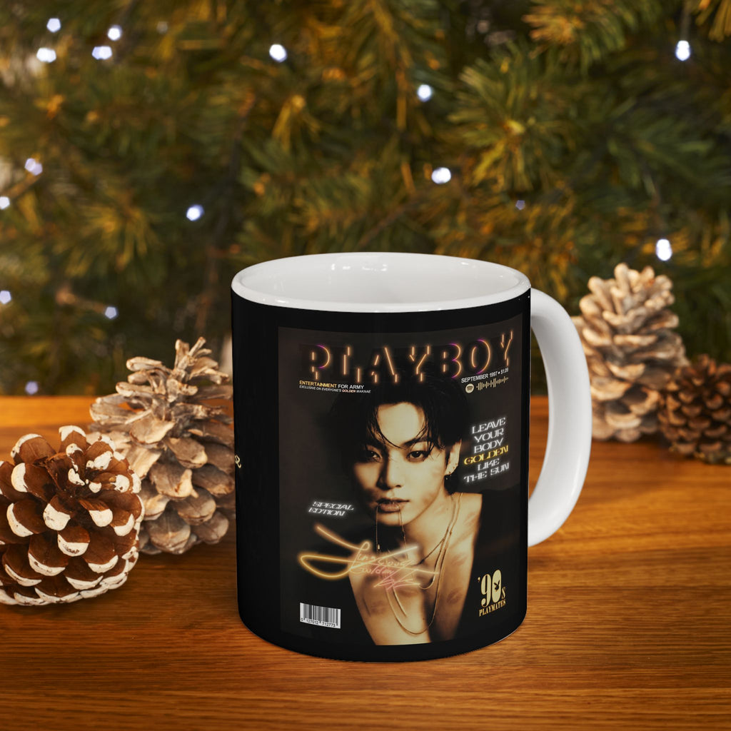 Jeon Jungkook BTS Playboy Mug | Ceramic Coffee Cup
