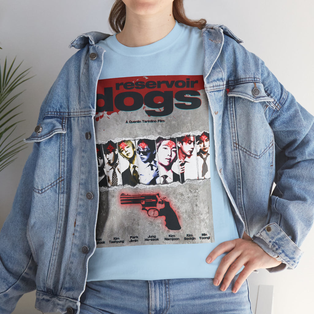 BTS Arirang X Reservoir Dogs Poster Tee | Movie Poster T-Shirt