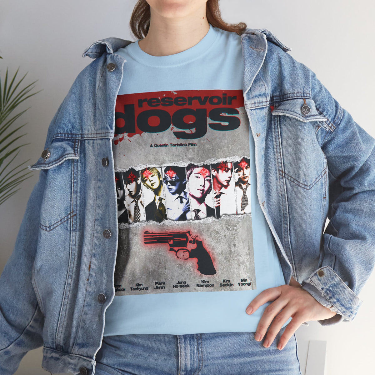BTS Arirang X Reservoir Dogs Poster Tee | Movie Poster T-Shirt