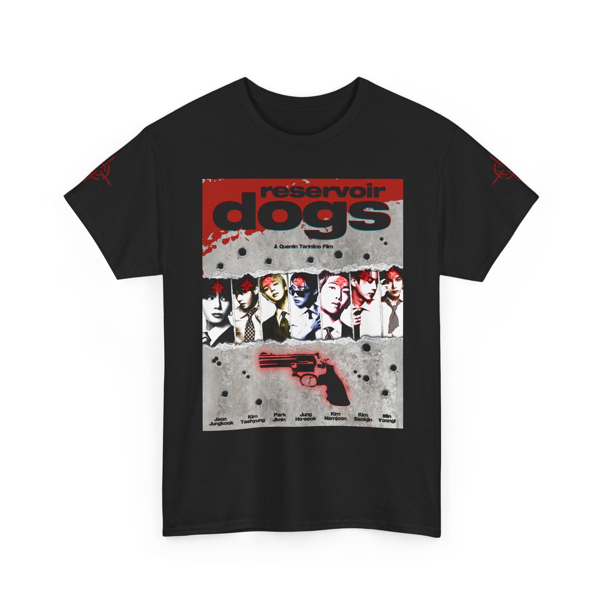 BTS Arirang X Reservoir Dogs Bulletproof ver. Poster Tee | Movie Poster T-Shirt