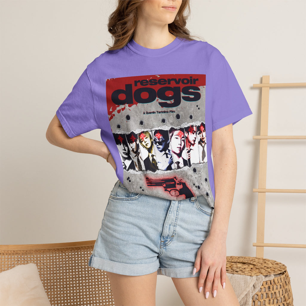 BTS Arirang X Reservoir Dogs Poster T-Shirt Bulletproof Ver.| Movie Poster Graphic Tee
