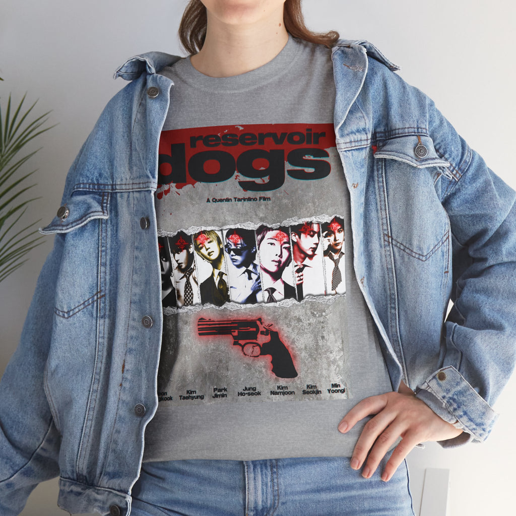 BTS Arirang X Reservoir Dogs Poster Tee | Movie Poster T-Shirt