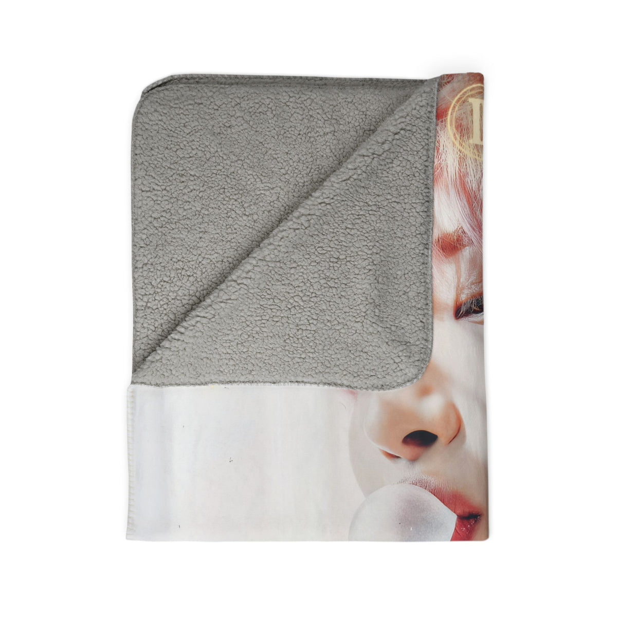 Seonghwa Ateez The High Priestess Tarot Art Blanket | Fleece Sherpa Blanket