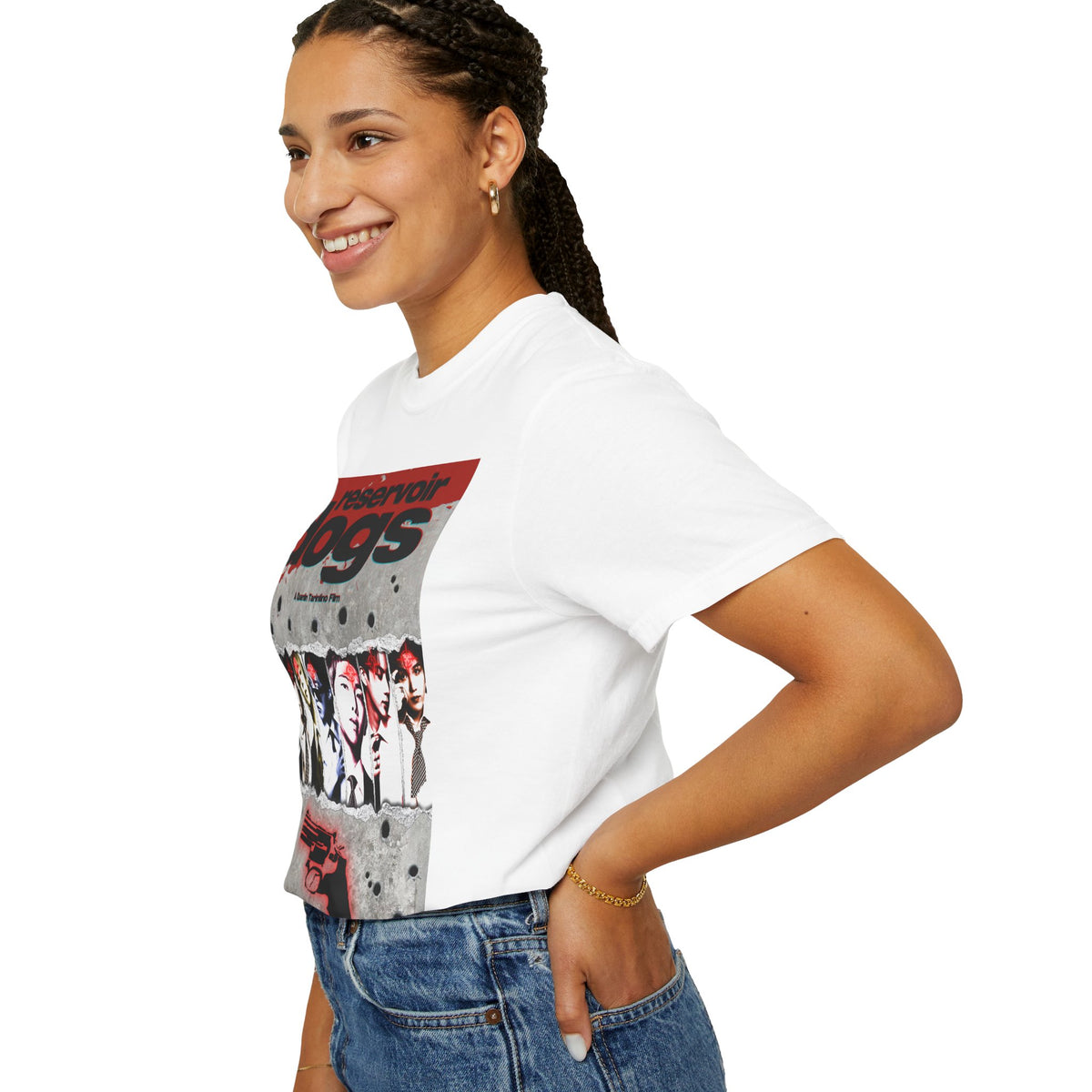 BTS Arirang X Reservoir Dogs Poster T-Shirt Bulletproof Ver.| Movie Poster Graphic Tee