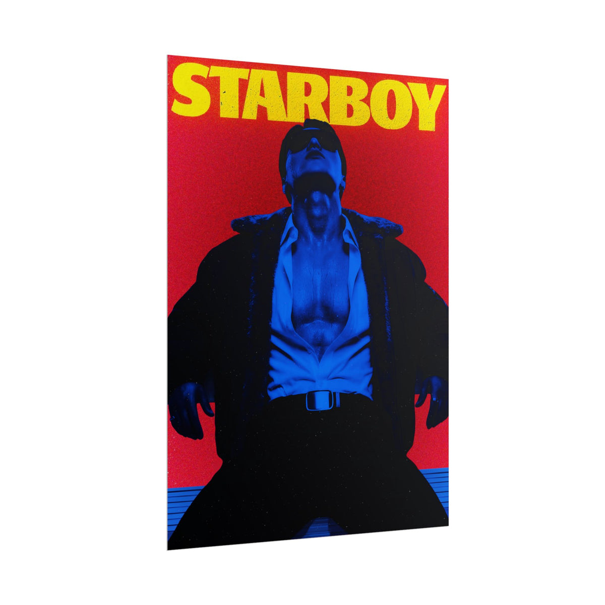 ATEEZ San X Starboy poster Rolled Poster