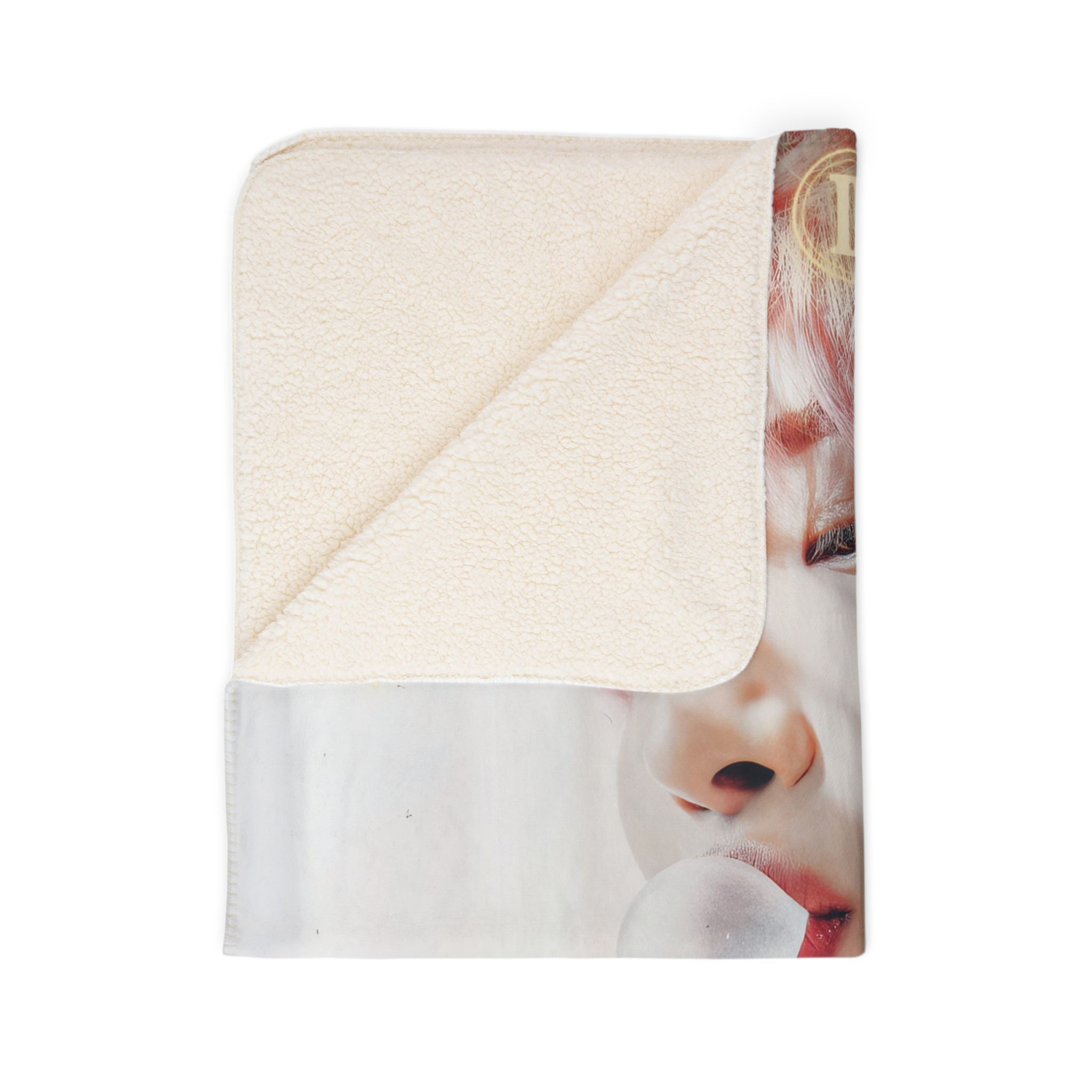 Seonghwa Ateez The High Priestess Tarot Art Blanket | Fleece Sherpa Blanket