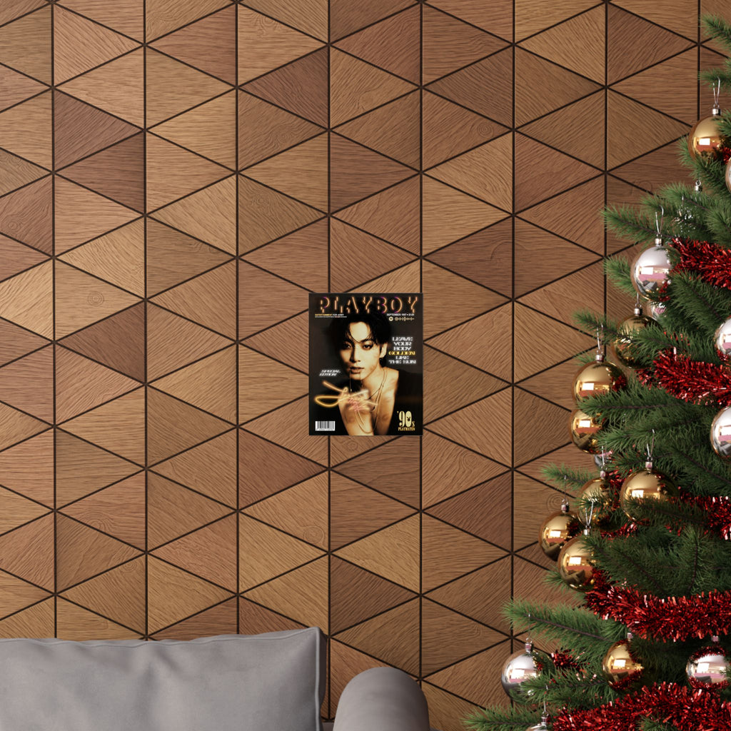 Jungkook Playboy Magazine Portrait Poster | Matte Vertical Poster