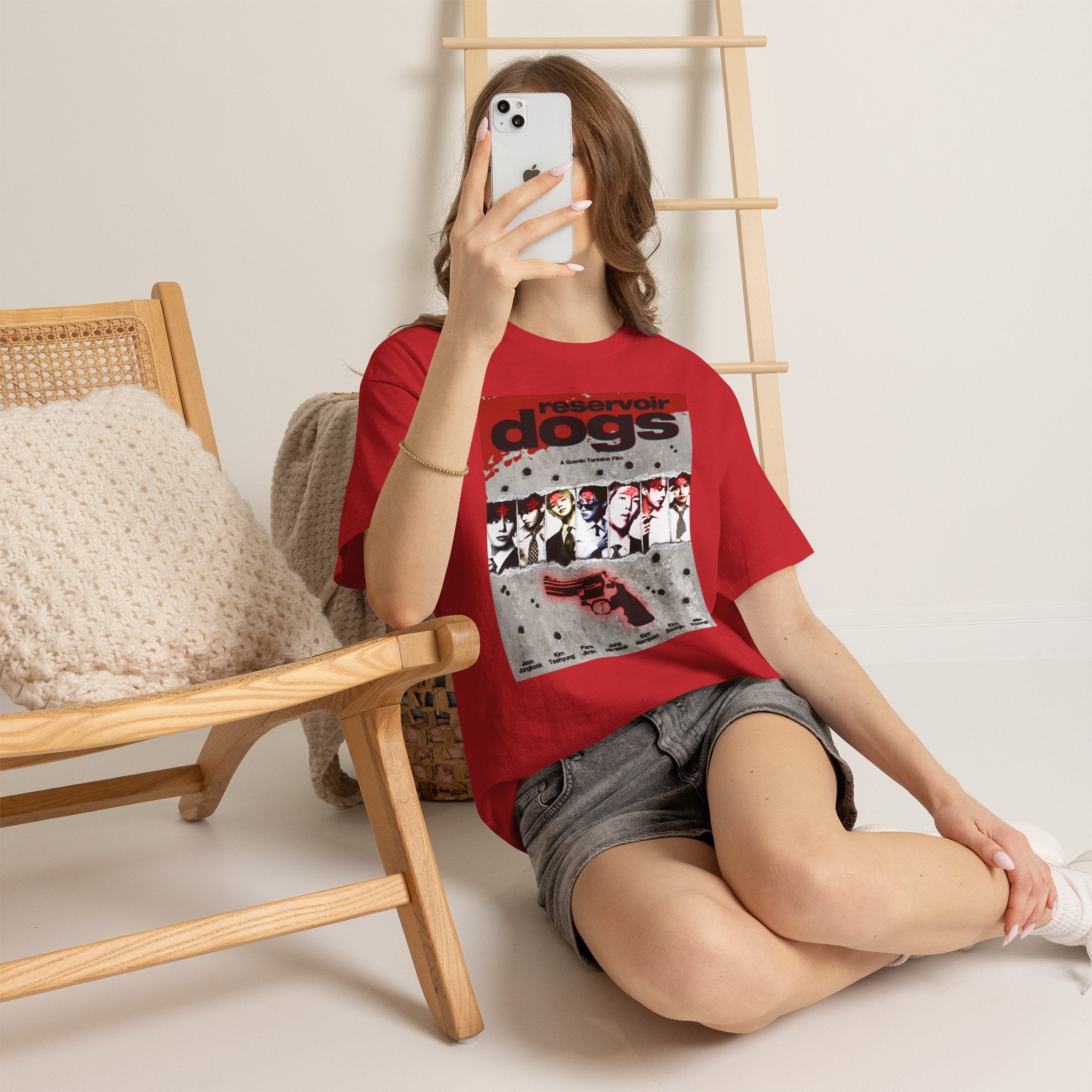 BTS Arirang X Reservoir Dogs Bulletproof ver. Poster Tee | Movie Poster T-Shirt