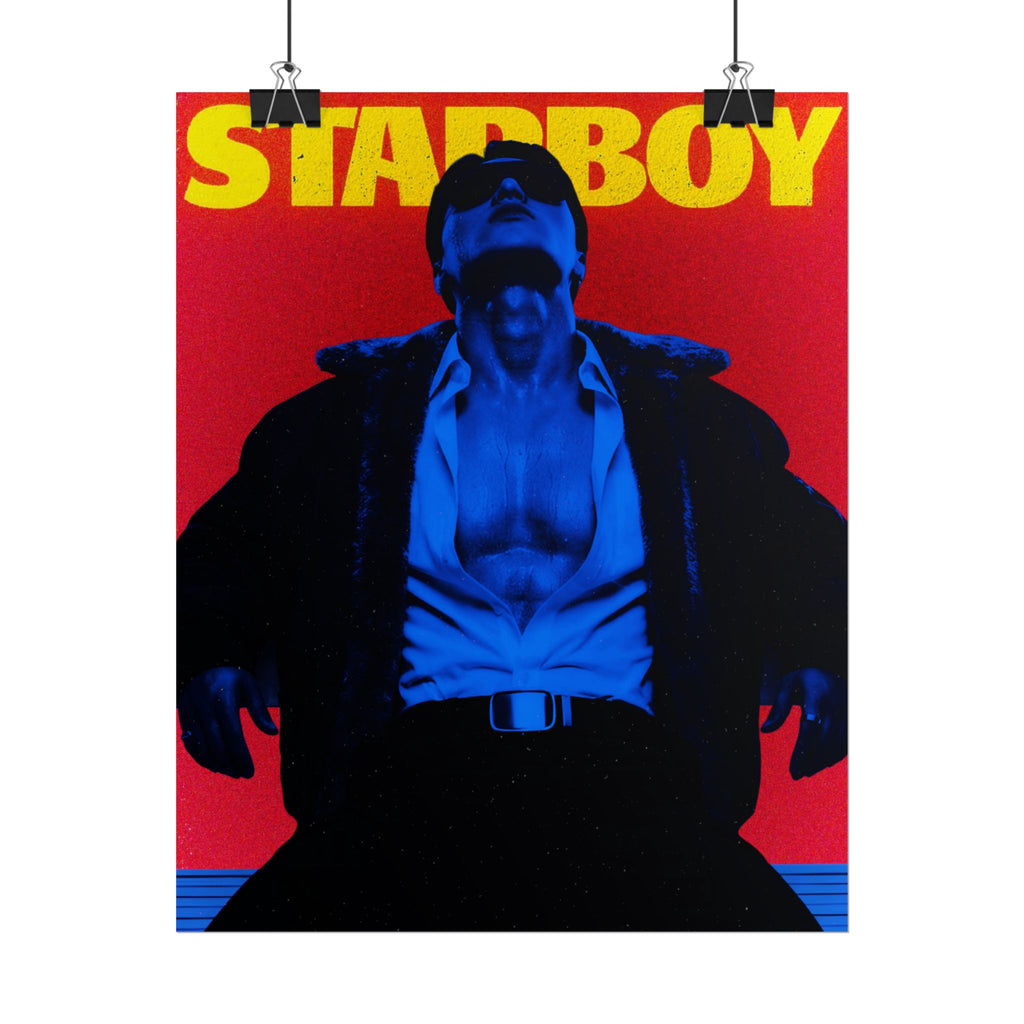 ATEEZ San X Starboy poster Rolled Poster