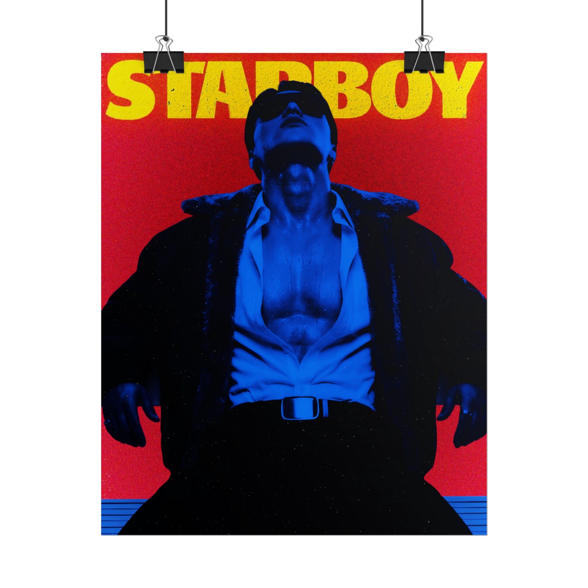 ATEEZ San X Starboy poster Rolled Poster