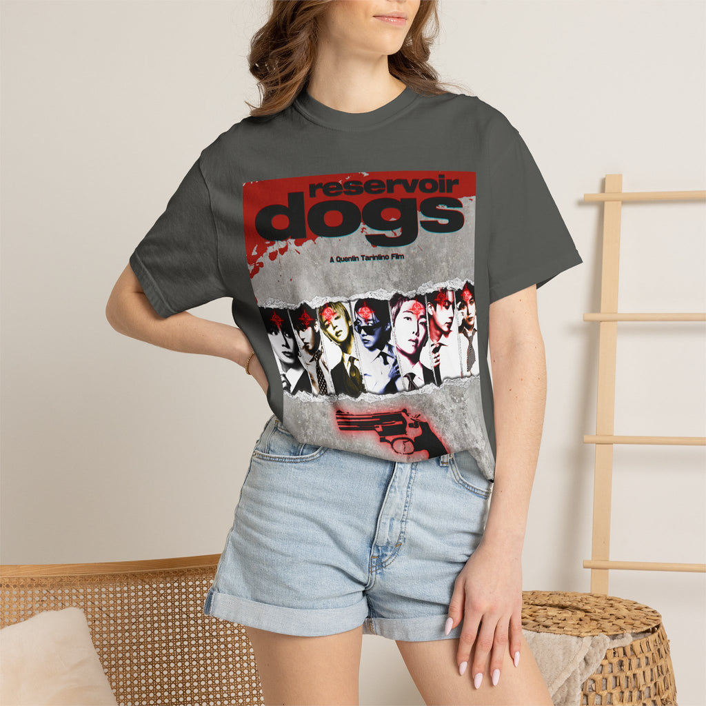 BTS Arirang X Reservoir Dogs Poster T-Shirt | Movie Poster Graphic Tee
