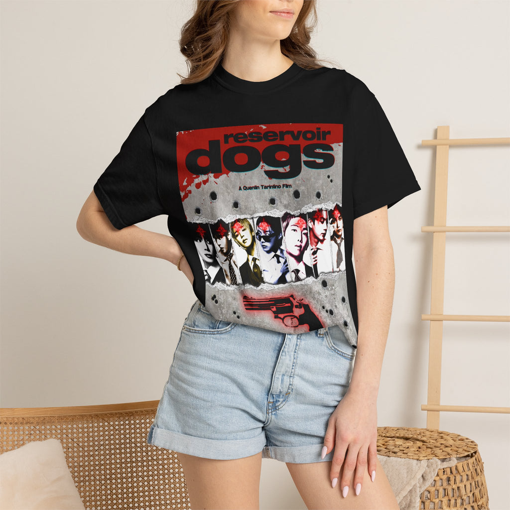 BTS Arirang X Reservoir Dogs Poster T-Shirt Bulletproof Ver.| Movie Poster Graphic Tee