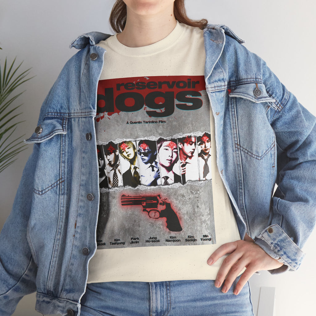 BTS Arirang X Reservoir Dogs Poster Tee | Movie Poster T-Shirt