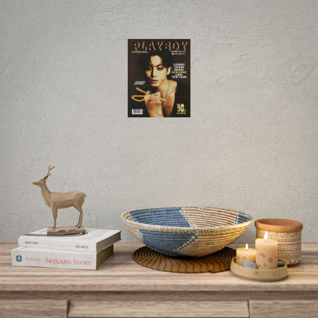 Jeon Jungkook BTS Playboy Style Rolled Poster