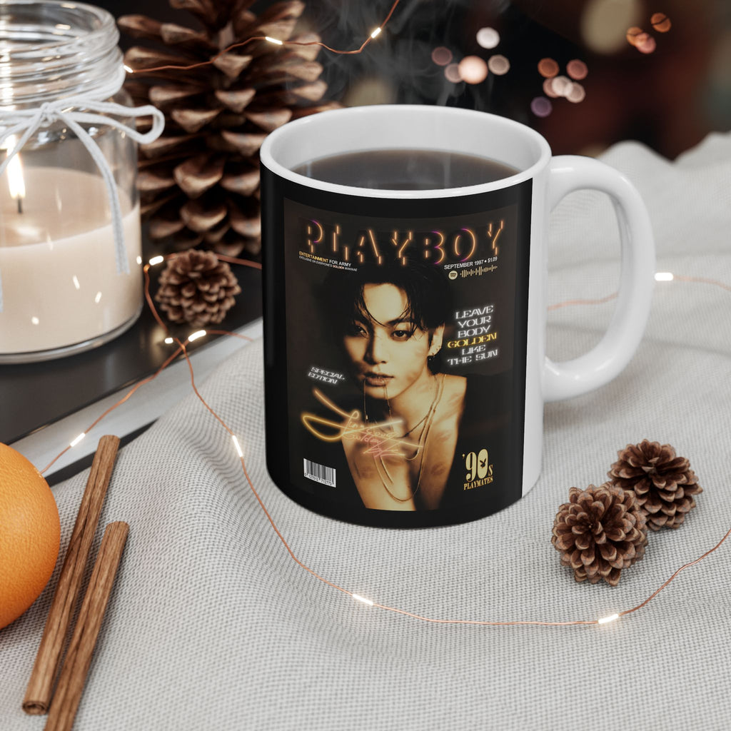 Jeon Jungkook BTS Playboy Mug | Ceramic Coffee Cup