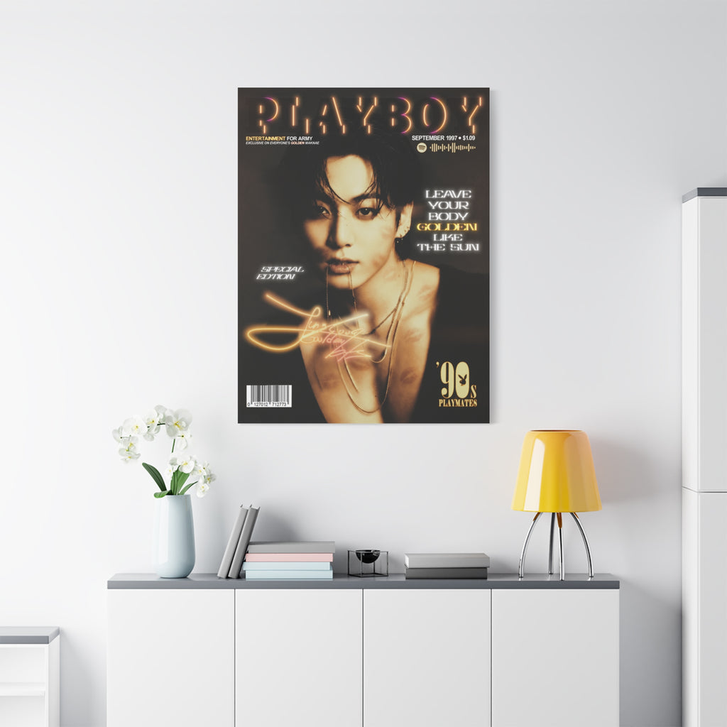Jeon Jungkook BTS Playboy Canvas