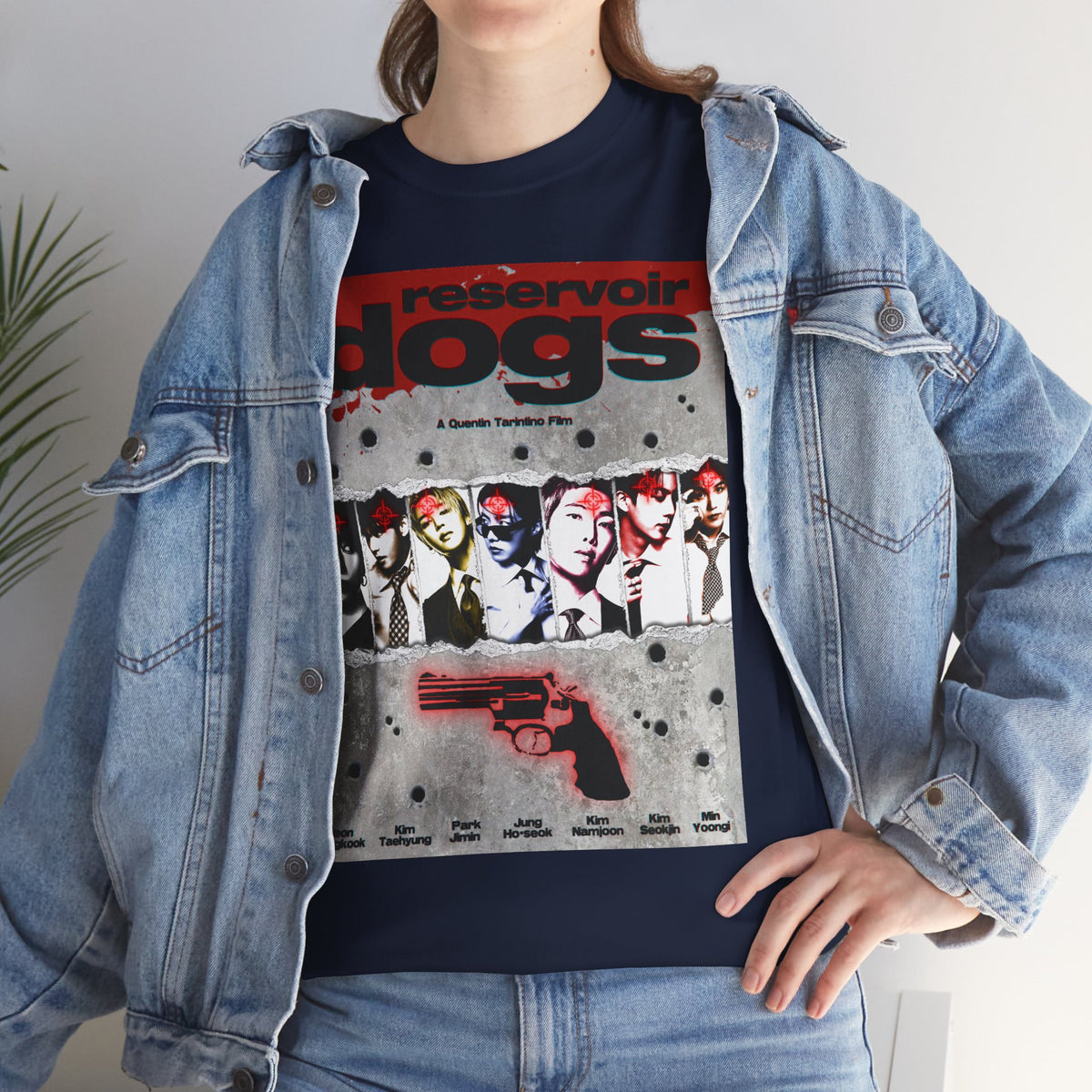 BTS Arirang X Reservoir Dogs Bulletproof ver. Poster Tee | Movie Poster T-Shirt