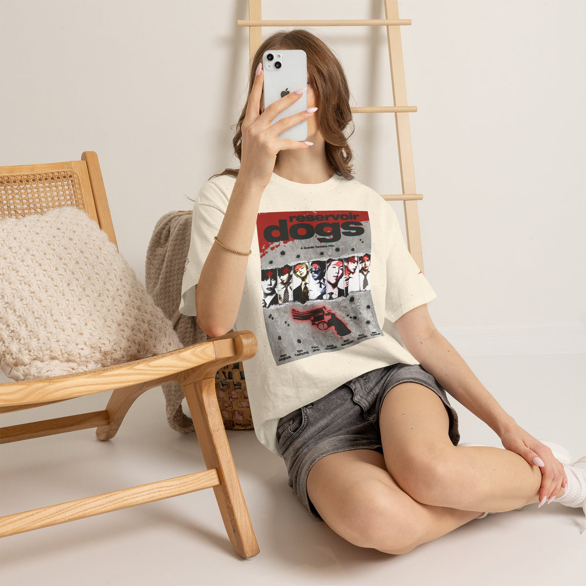 BTS Arirang X Reservoir Dogs Bulletproof ver. Poster Tee | Movie Poster T-Shirt