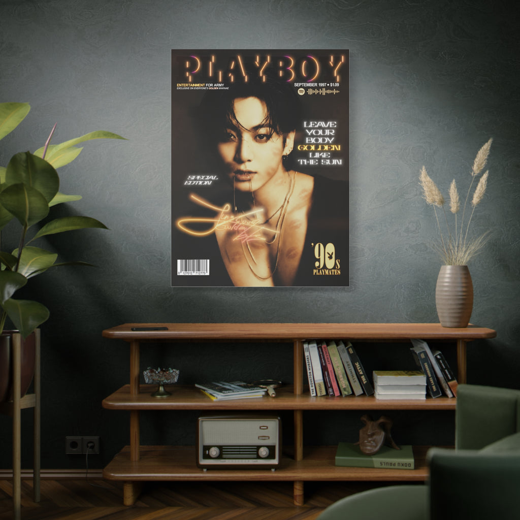 Jeon Jungkook BTS Playboy Canvas