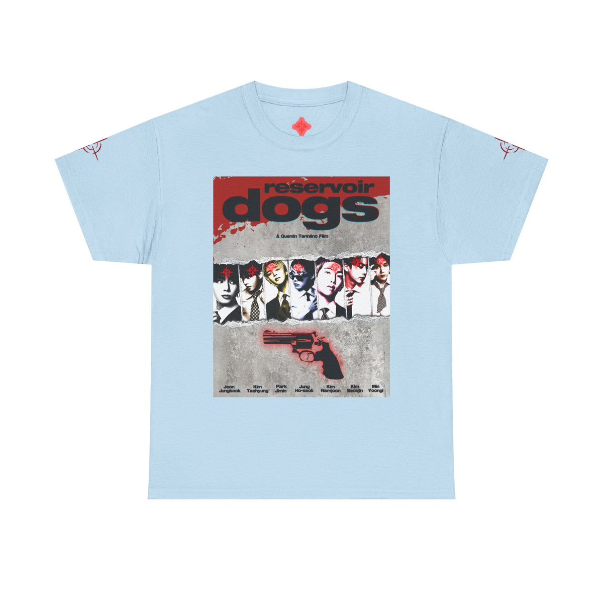 BTS Arirang X Reservoir Dogs Poster Tee | Movie Poster T-Shirt
