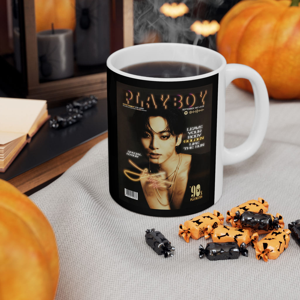 Jeon Jungkook BTS Playboy Mug | Ceramic Coffee Cup
