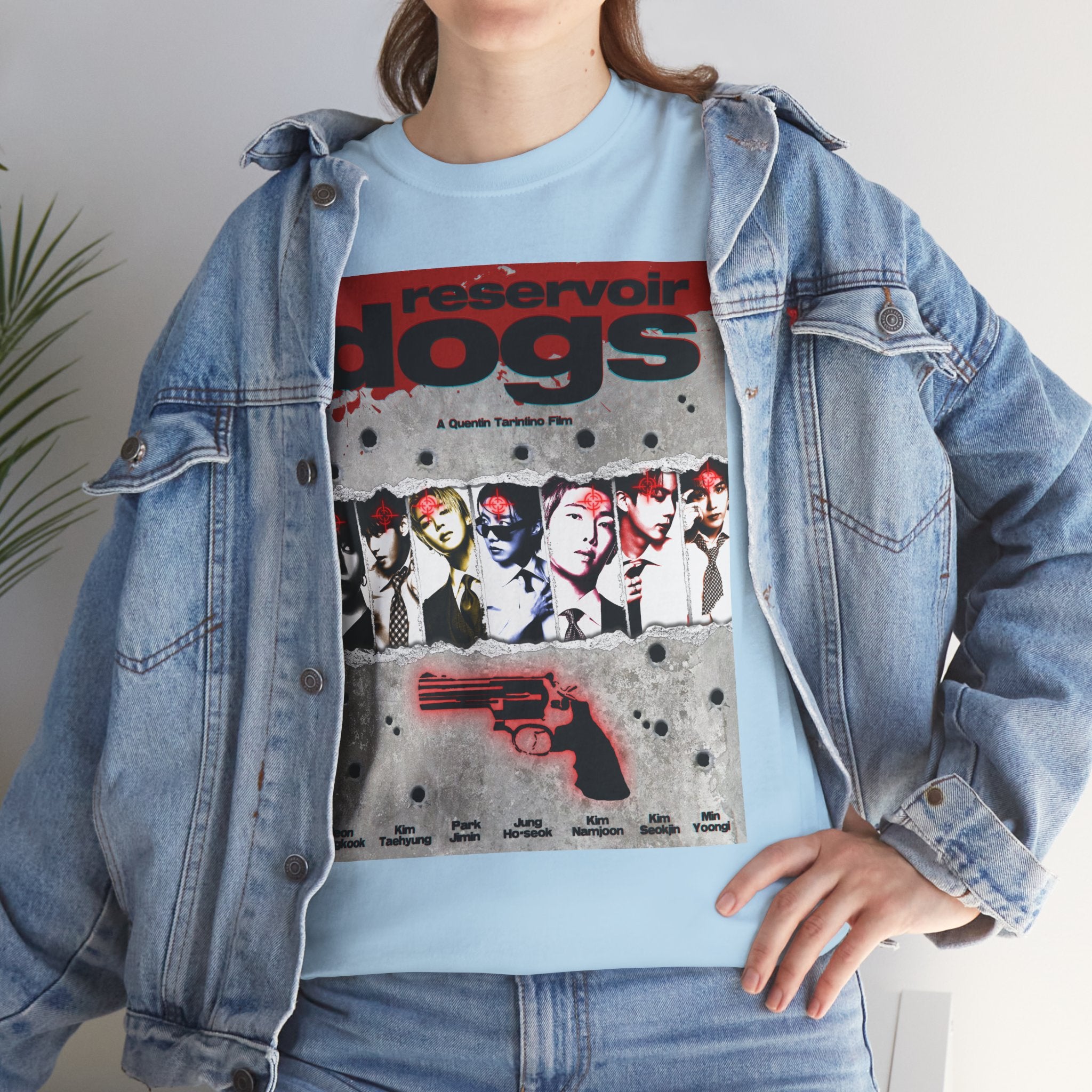 BTS Arirang X Reservoir Dogs Bulletproof ver. Poster Tee | Movie Poster T-Shirt