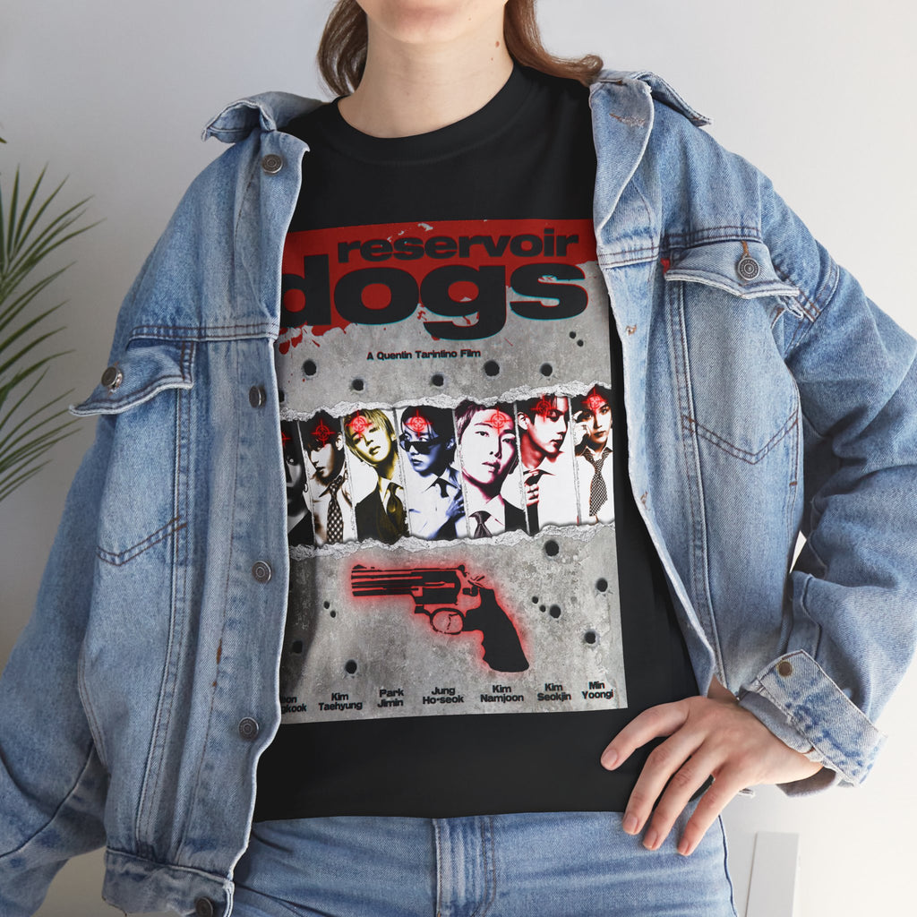 BTS Arirang X Reservoir Dogs Bulletproof ver. Poster Tee | Movie Poster T-Shirt