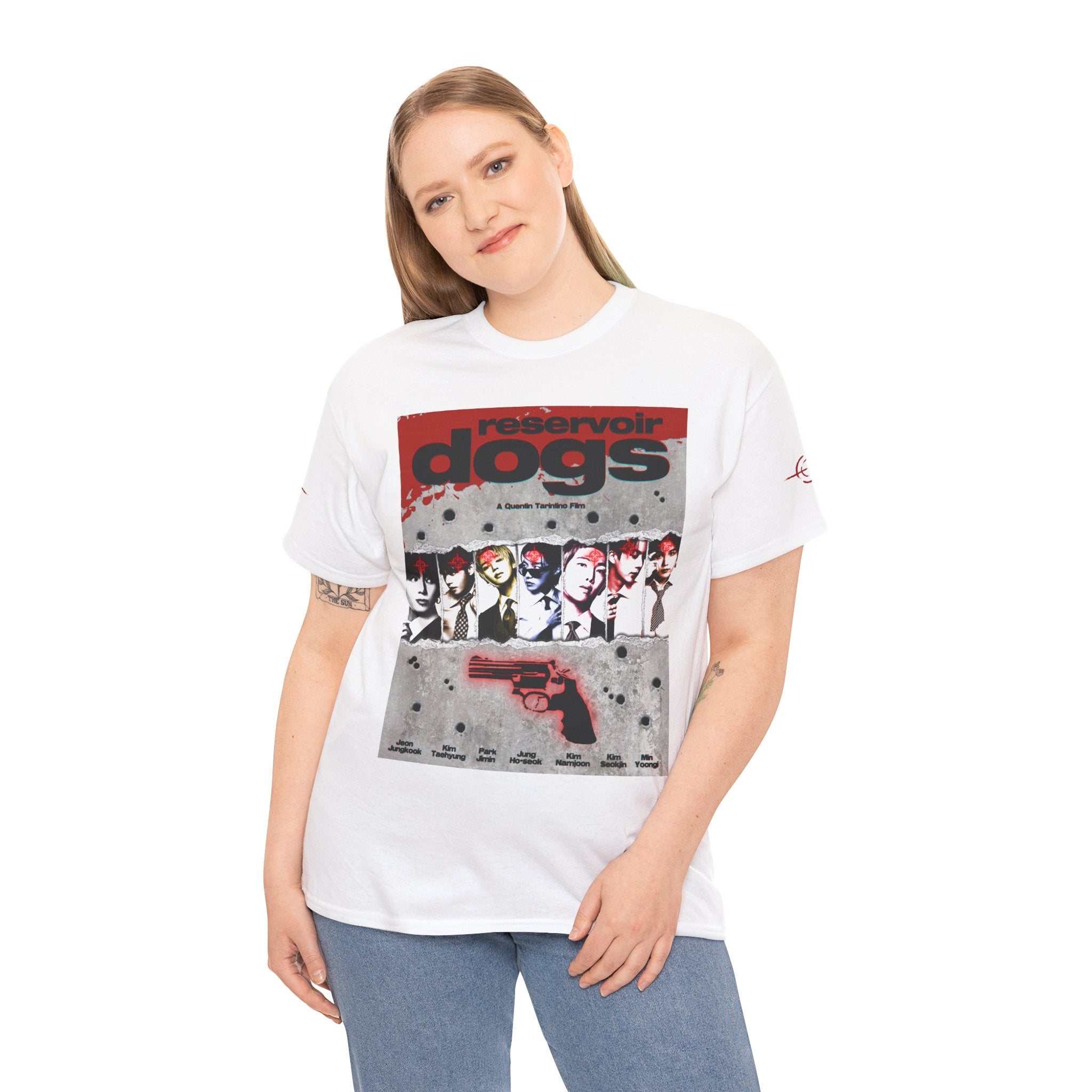 BTS Arirang X Reservoir Dogs Bulletproof ver. Poster Tee | Movie Poster T-Shirt