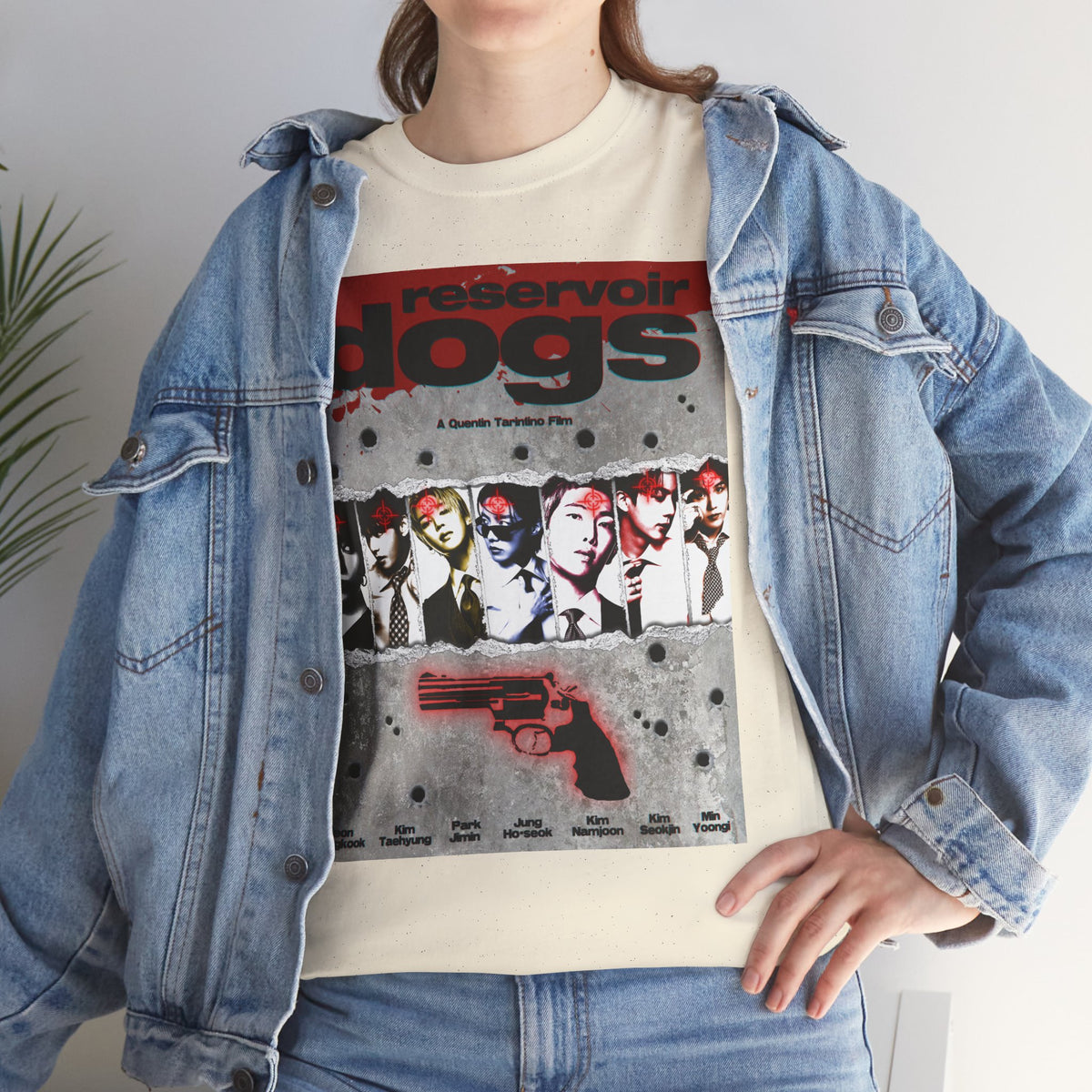 BTS Arirang X Reservoir Dogs Bulletproof ver. Poster Tee | Movie Poster T-Shirt
