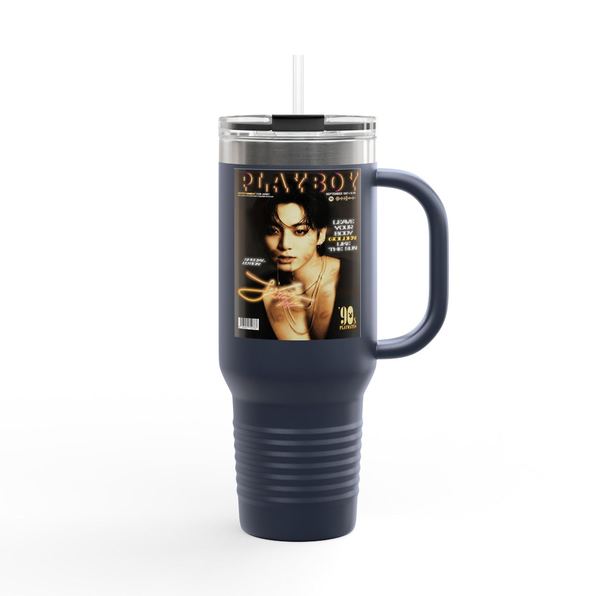Jeon Jungkook BTS Playboy Tumbler | 40oz Insulated Tumbler