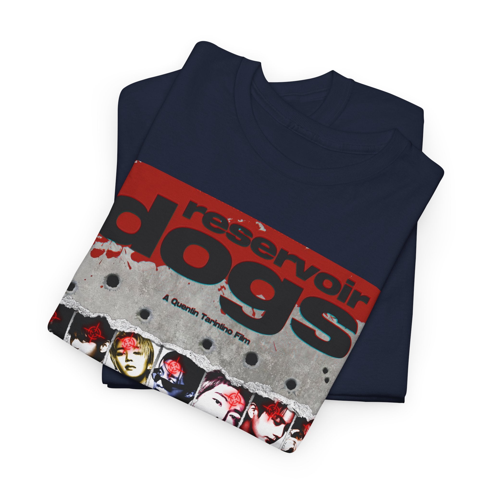BTS Arirang X Reservoir Dogs Bulletproof ver. Poster Tee | Movie Poster T-Shirt