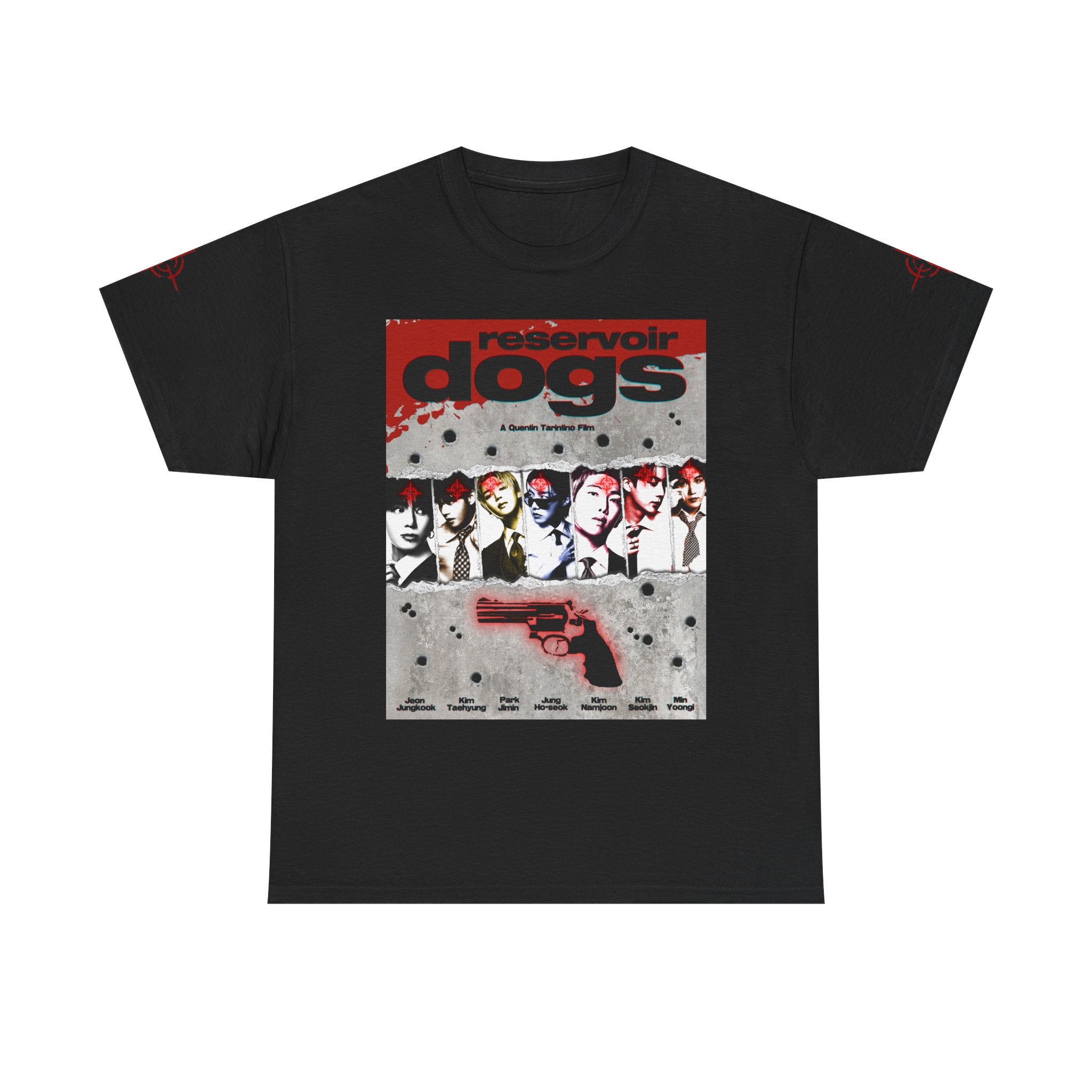 BTS Arirang X Reservoir Dogs Bulletproof ver. Poster Tee | Movie Poster T-Shirt