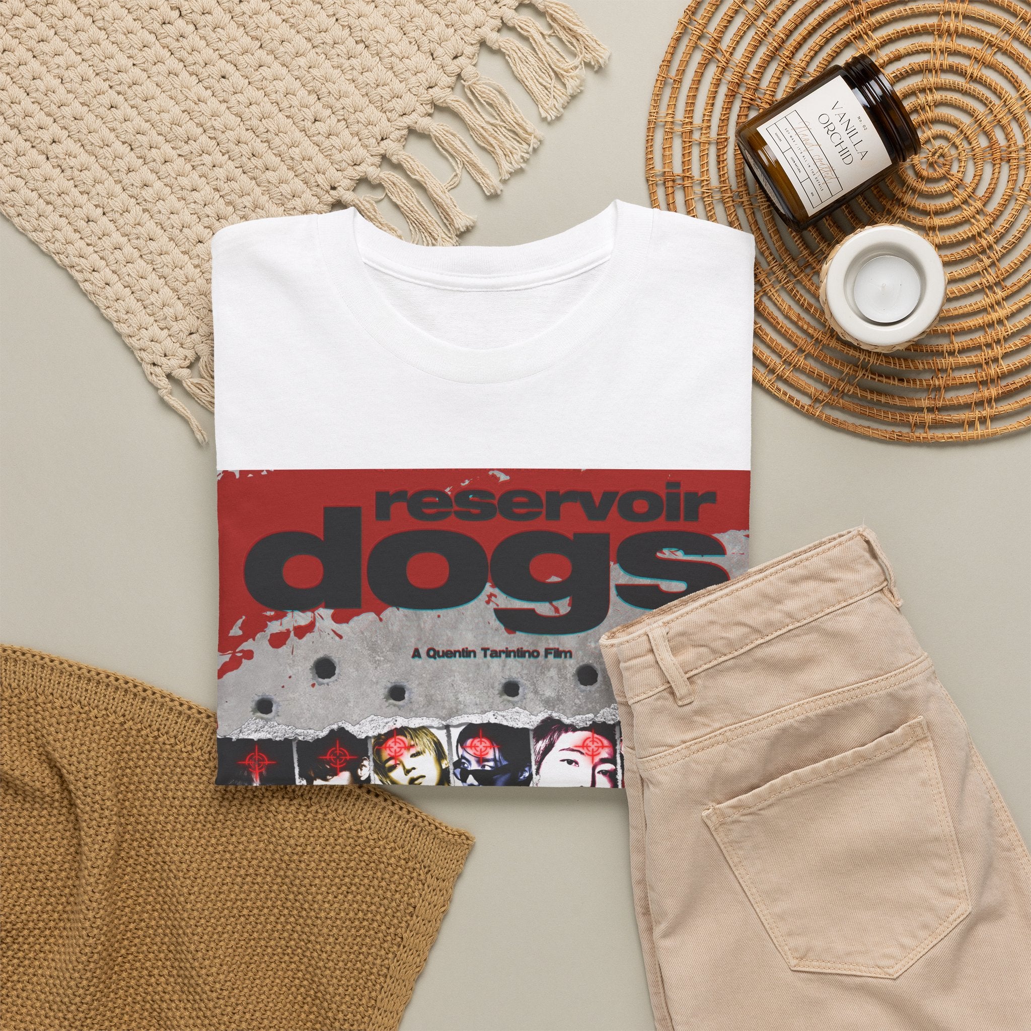 BTS Arirang X Reservoir Dogs Bulletproof ver. Poster Tee | Movie Poster T-Shirt