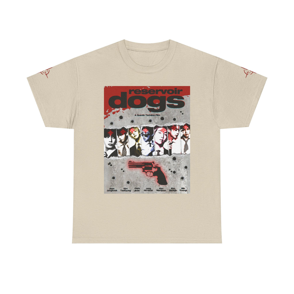 BTS Arirang X Reservoir Dogs Bulletproof ver. Poster Tee | Movie Poster T-Shirt