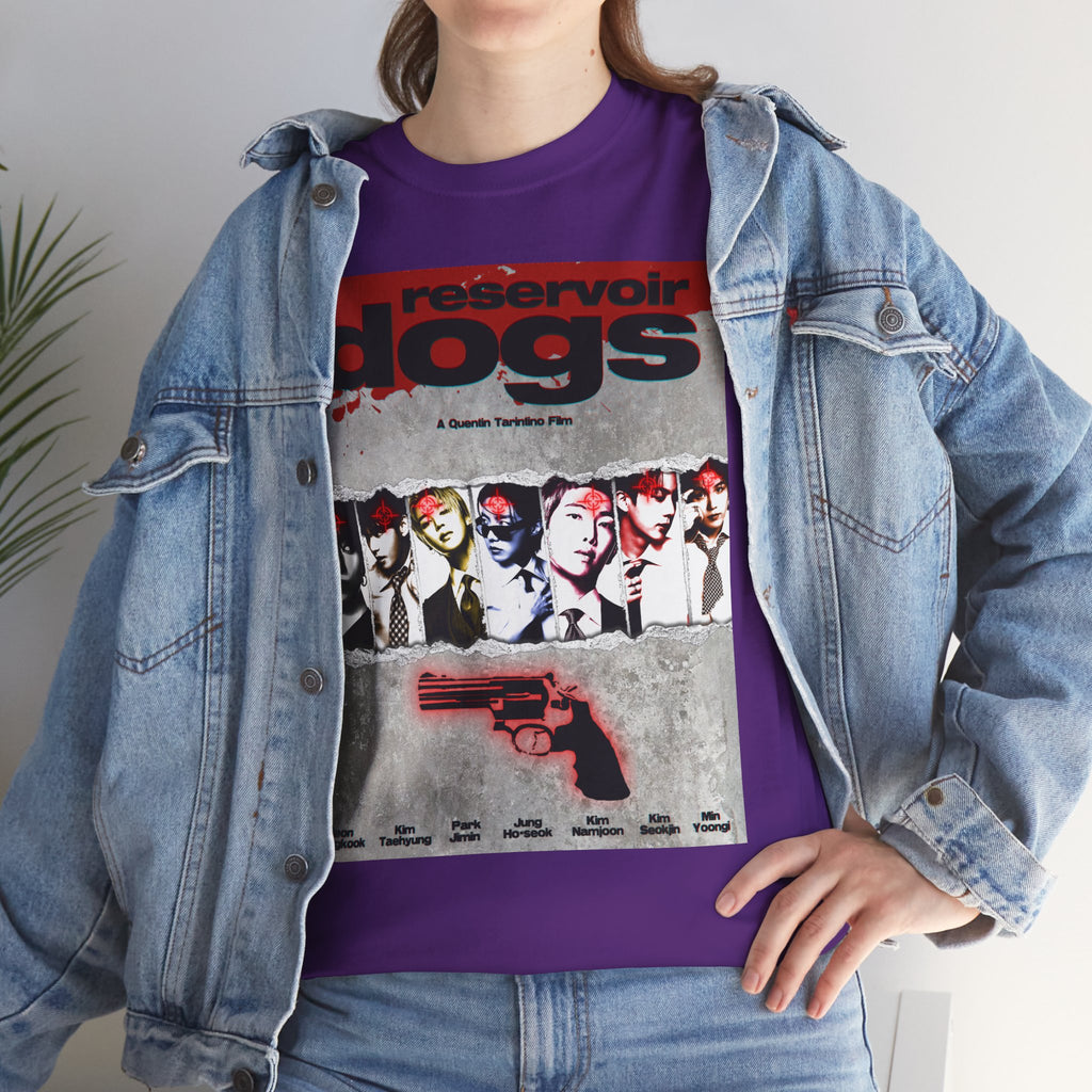 BTS Arirang X Reservoir Dogs Poster Tee | Movie Poster T-Shirt