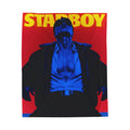ATEEZ San X Starboy Illustration Velveteen Plush Blanket