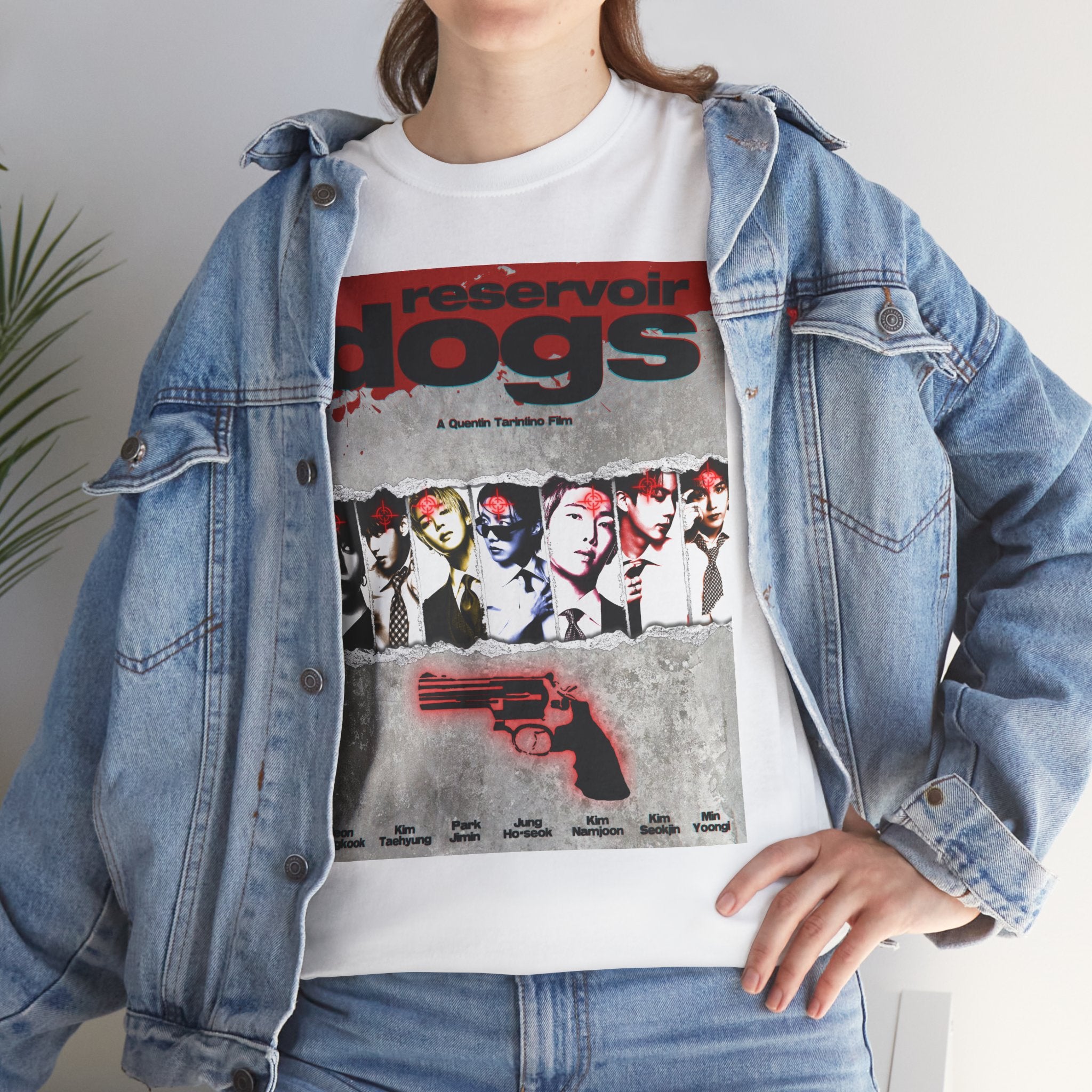 BTS Arirang X Reservoir Dogs Poster Tee | Movie Poster T-Shirt
